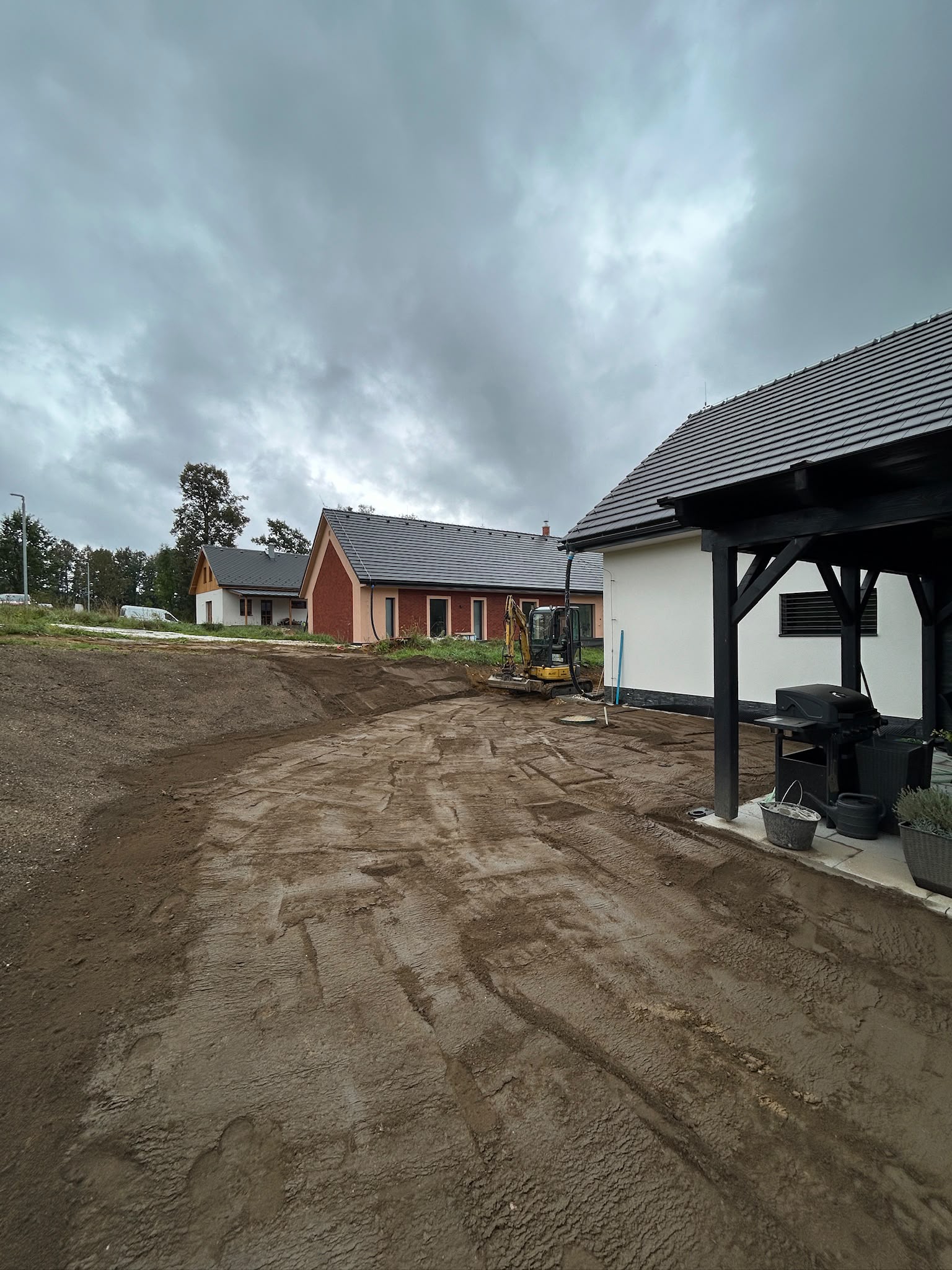 Příprava stavebního pozemku